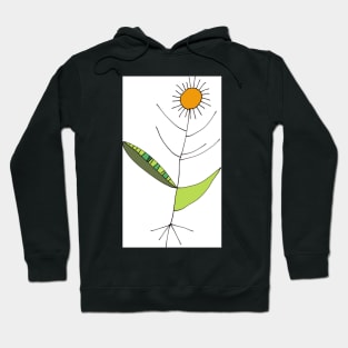 Post modern flowers Hoodie